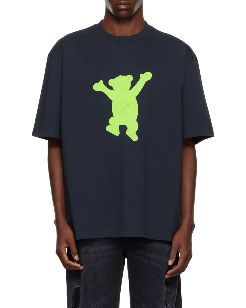 Graphic-Print Oversized T-Shirt