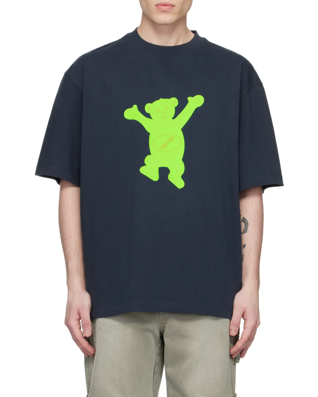 Graphic-Print Oversized T-Shirt