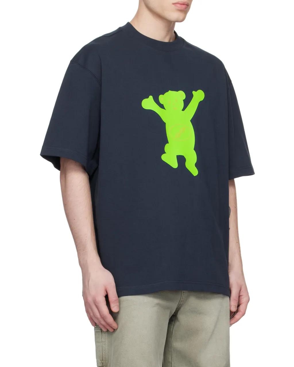 Graphic-Print Oversized T-Shirt