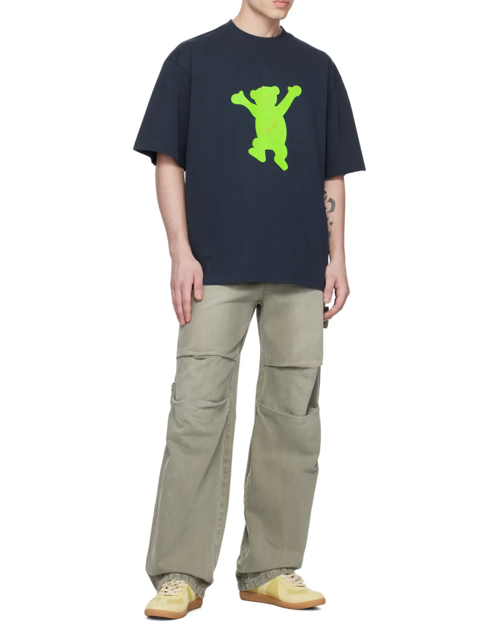 Graphic-Print Oversized T-Shirt