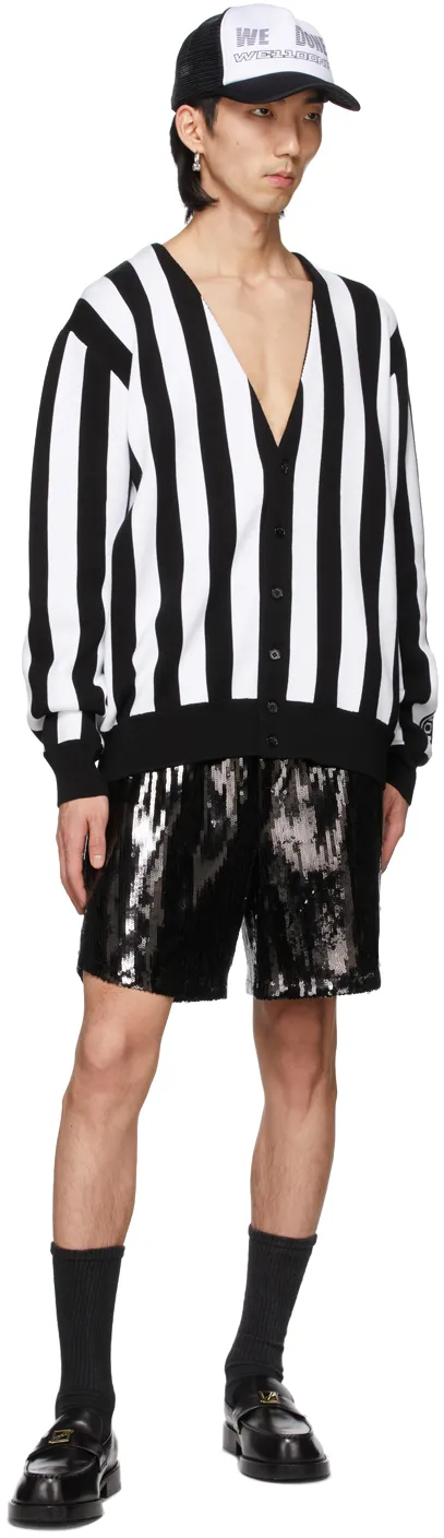 Logo-Sleeve Cardigan