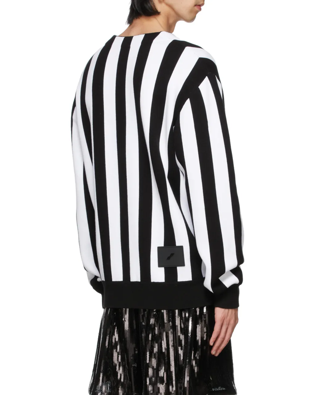 Logo-Sleeve Cardigan