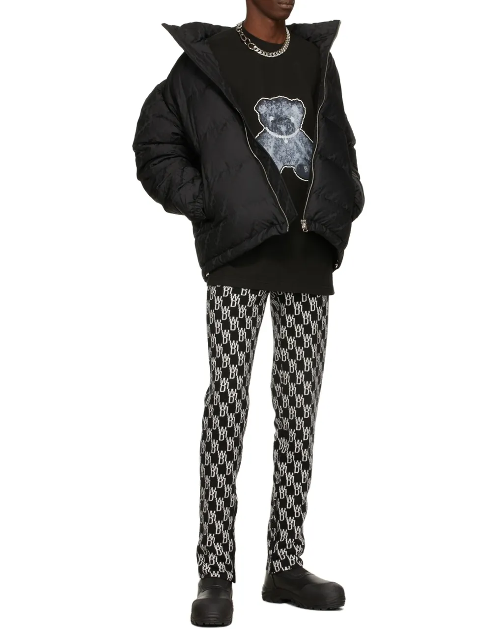 Monogram Knitted Trousers