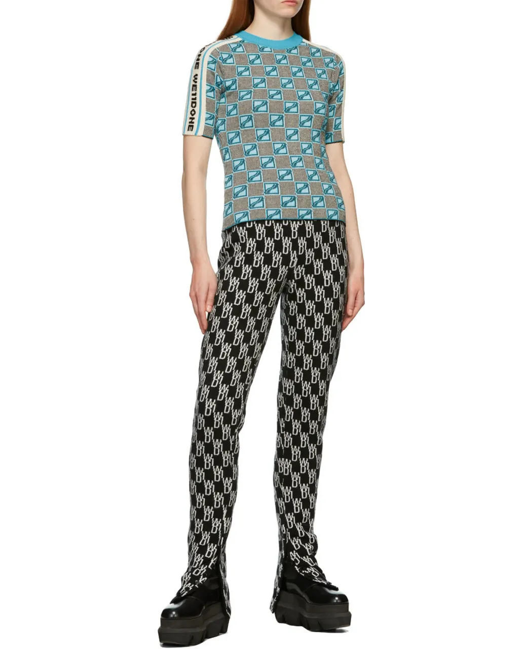 Monogram Knitted Trousers
