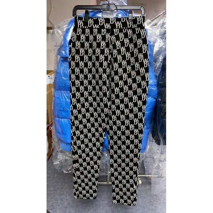 Monogram Knitted Trousers