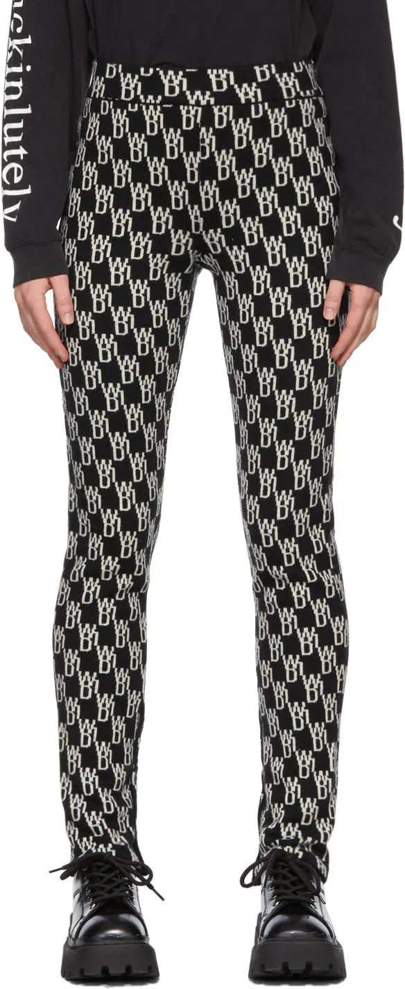 Monogram Knitted Trousers