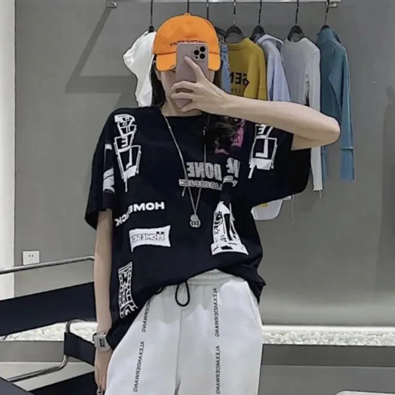 Pattern Printed T-Shirt