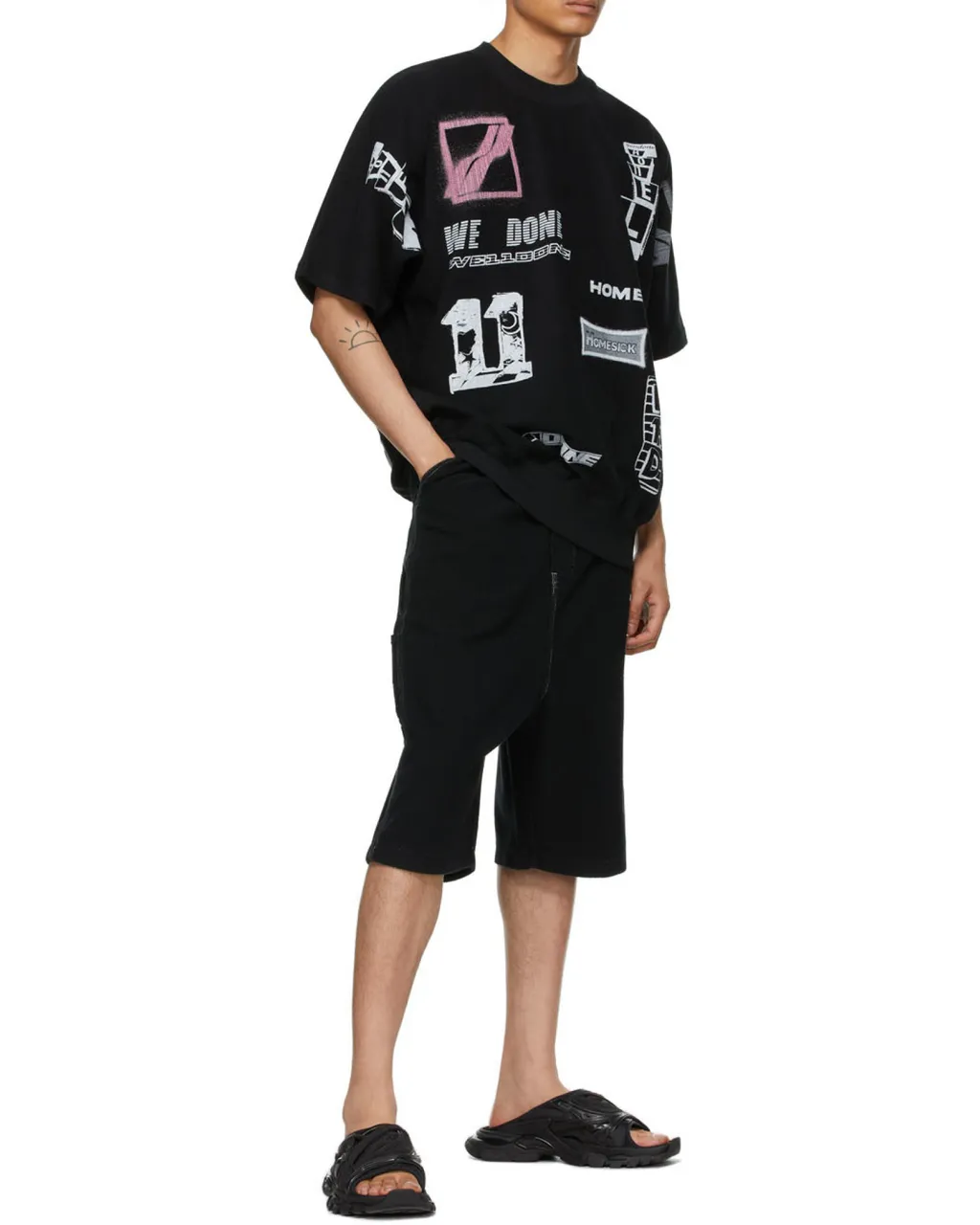 Pattern Printed T-Shirt
