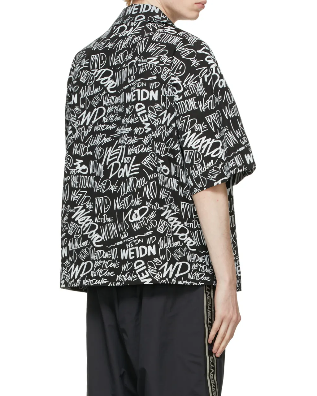 All-Over Logo Print Short-Sleeved Shirt