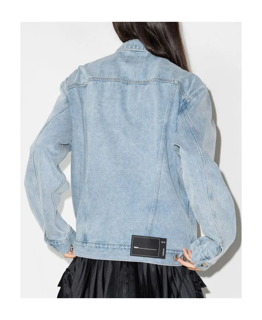 Logo-Patch Denim Jacket
