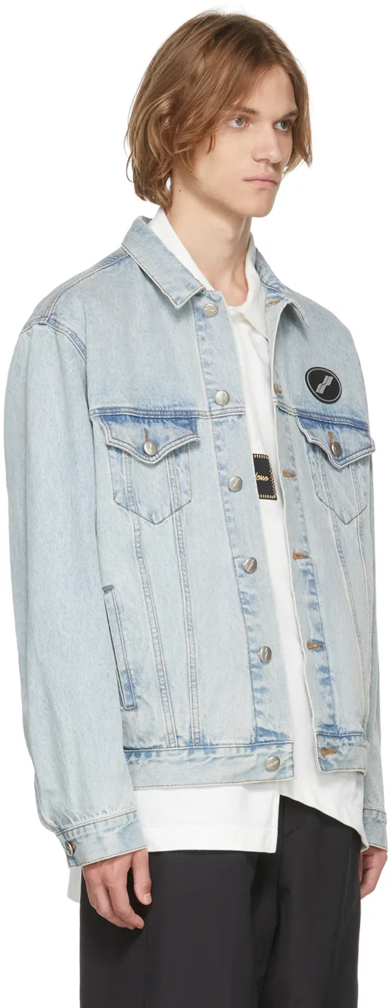 Logo-Patch Denim Jacket