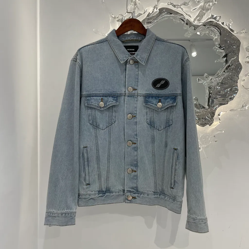 Logo-Patch Denim Jacket