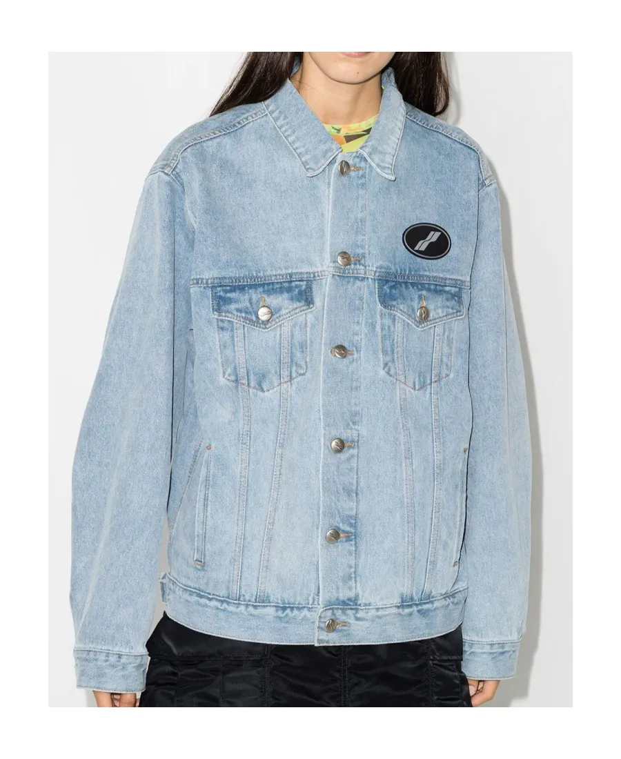 Logo-Patch Denim Jacket