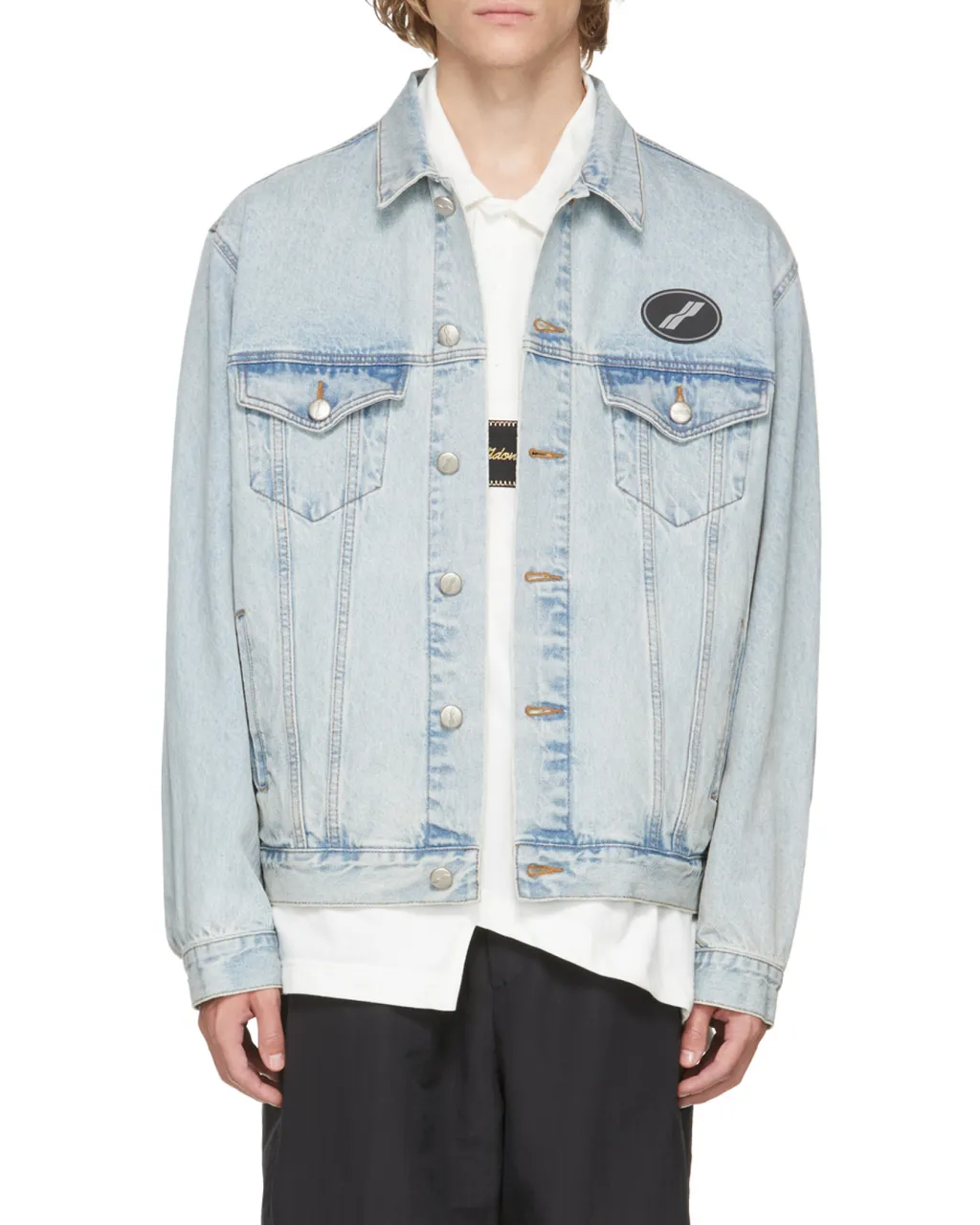 Logo-Patch Denim Jacket