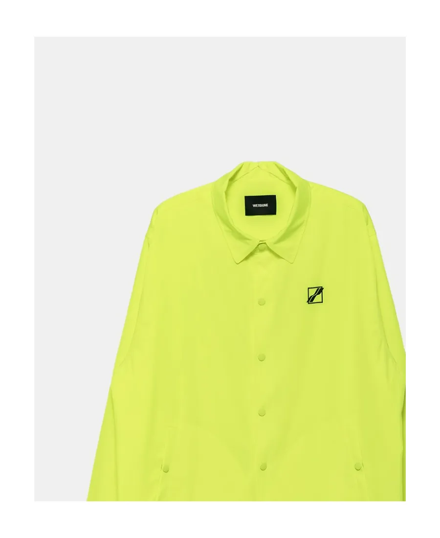 Logo Print Shirt-Jacket