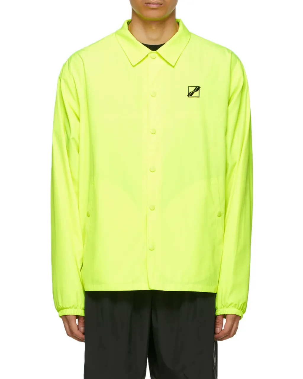 Logo Print Shirt-Jacket