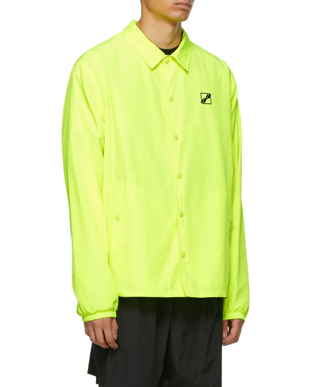 Logo Print Shirt-Jacket