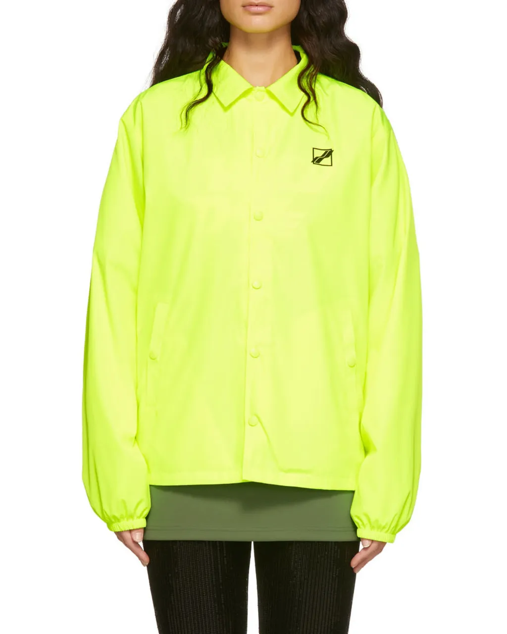 Logo Print Shirt-Jacket