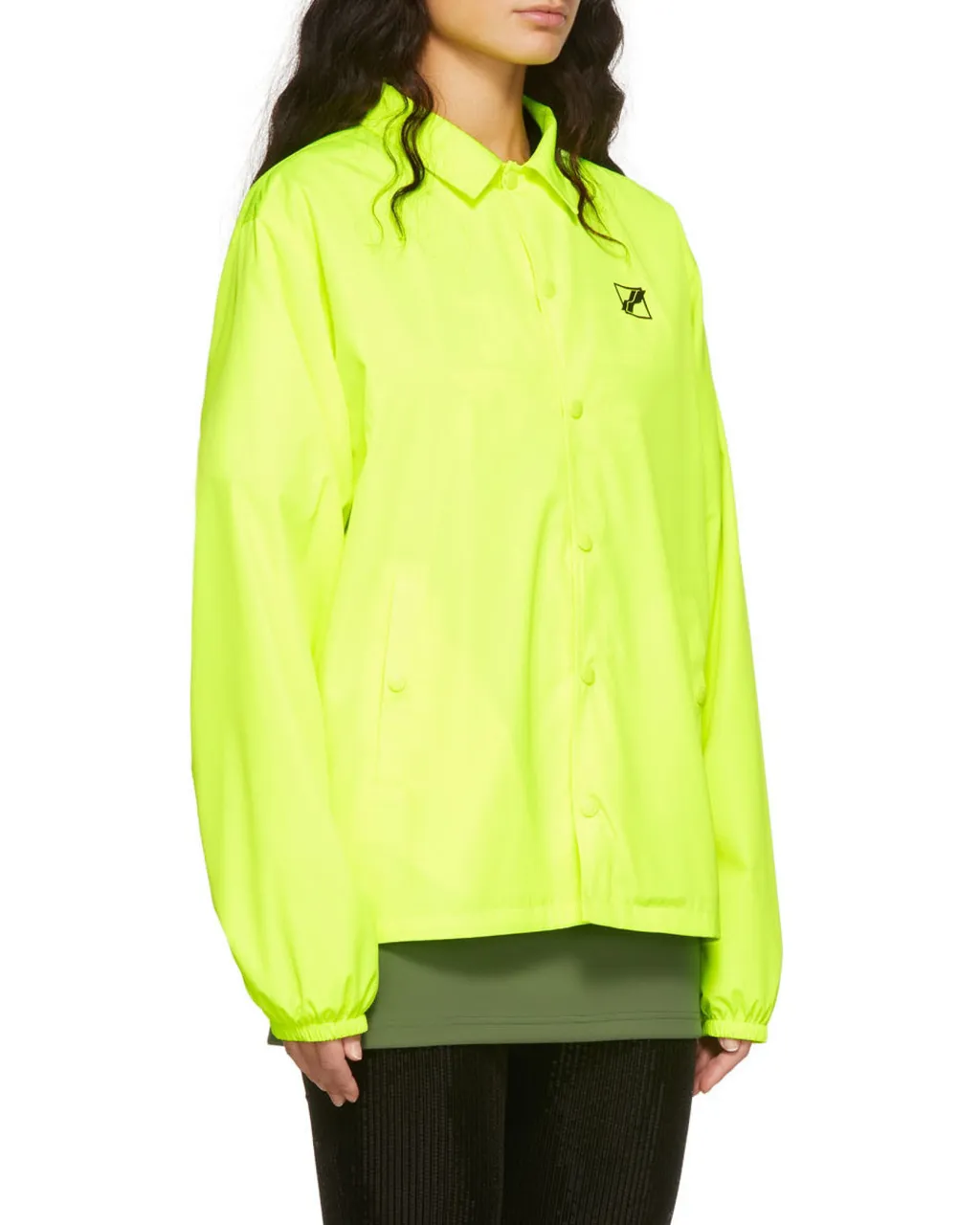 Logo Print Shirt-Jacket