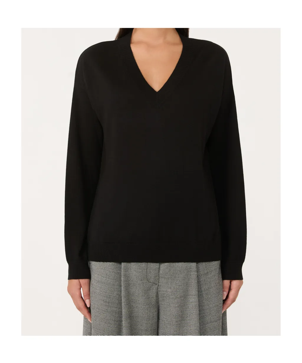 Wool And Cashmere V-Neck Sweater