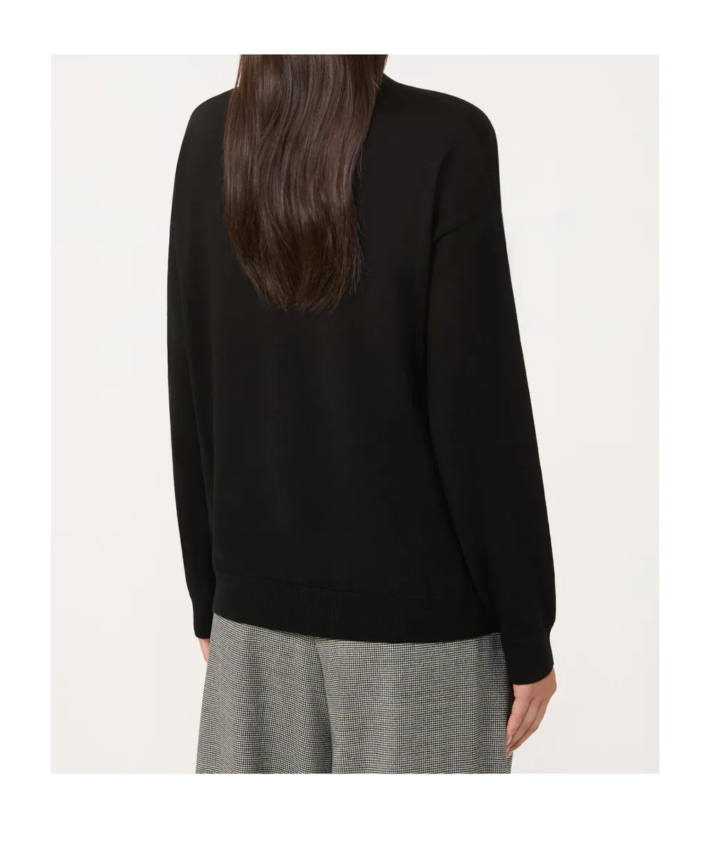 Wool And Cashmere V-Neck Sweater