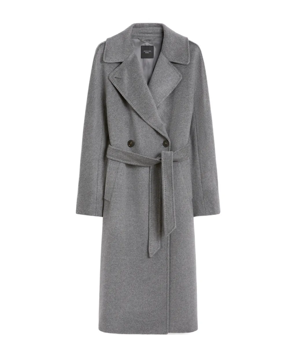 Resina Belted Long Coat