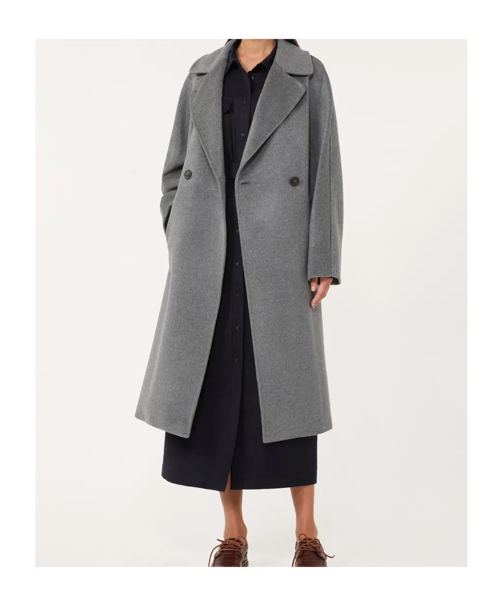 Resina Belted Long Coat