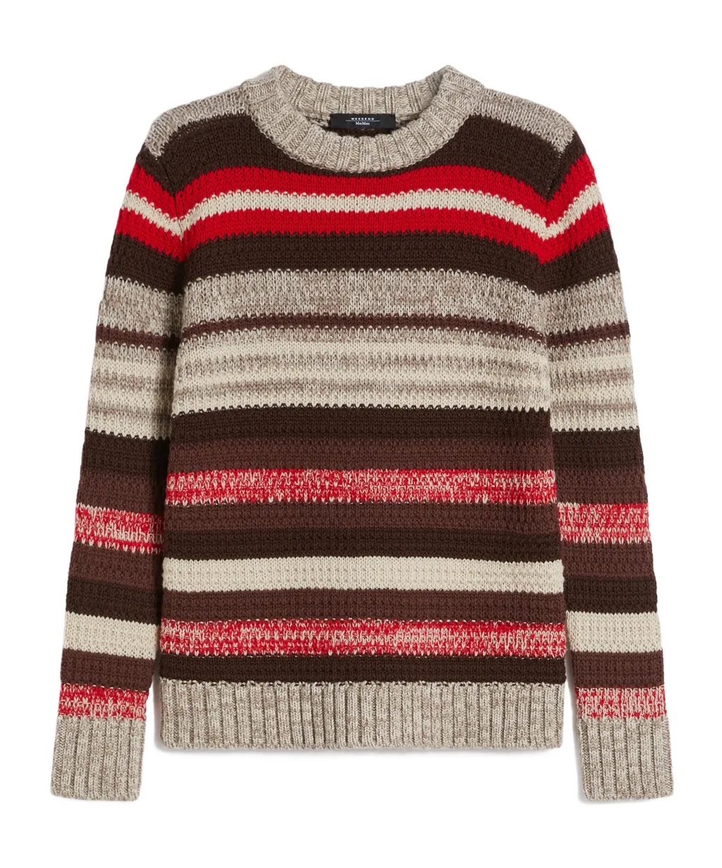 Ribbed Wool Knit Jumper