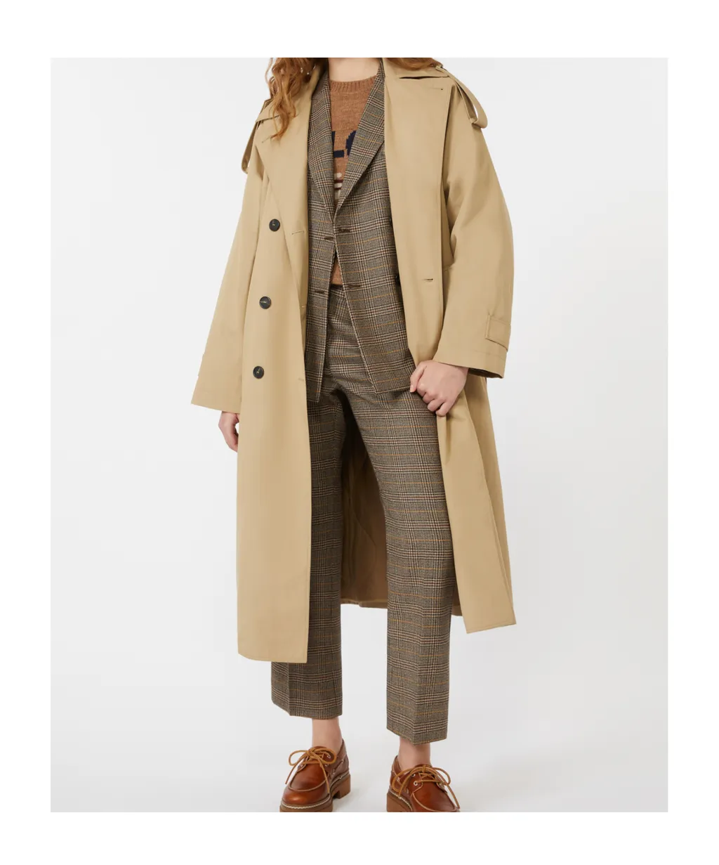 Checked Tailored Trousers