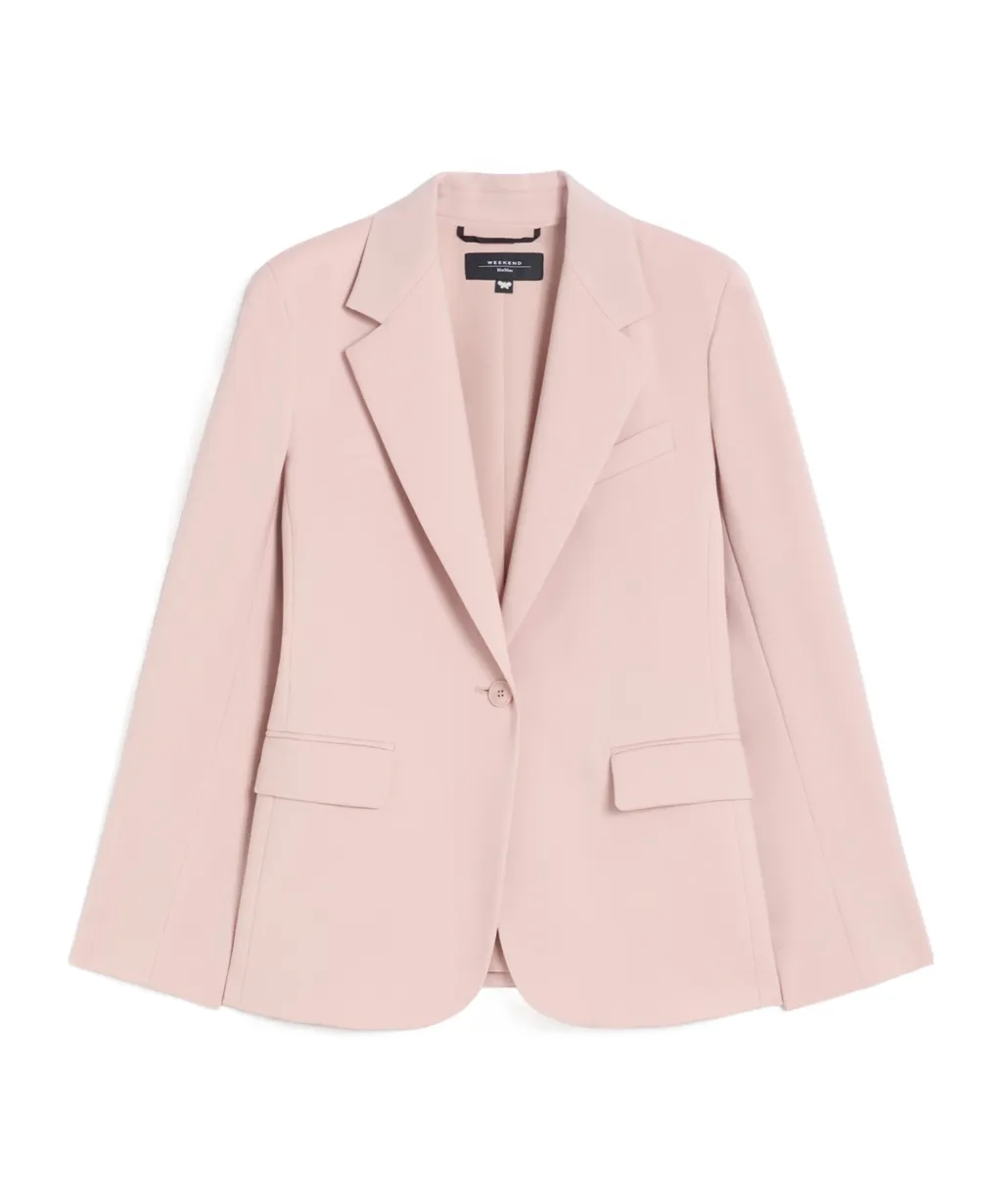 Natural Stretch Wool Blazer