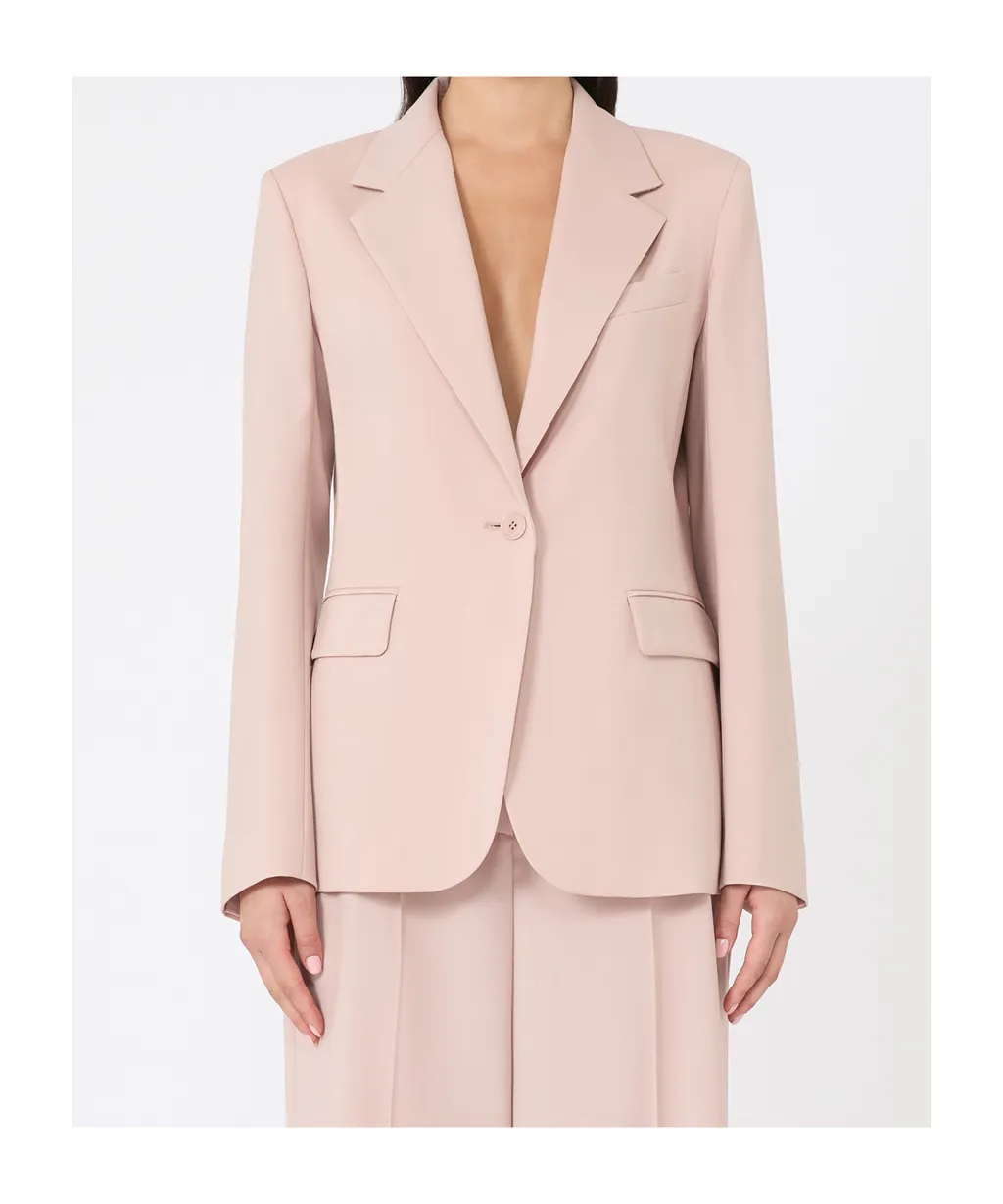 Natural Stretch Wool Blazer