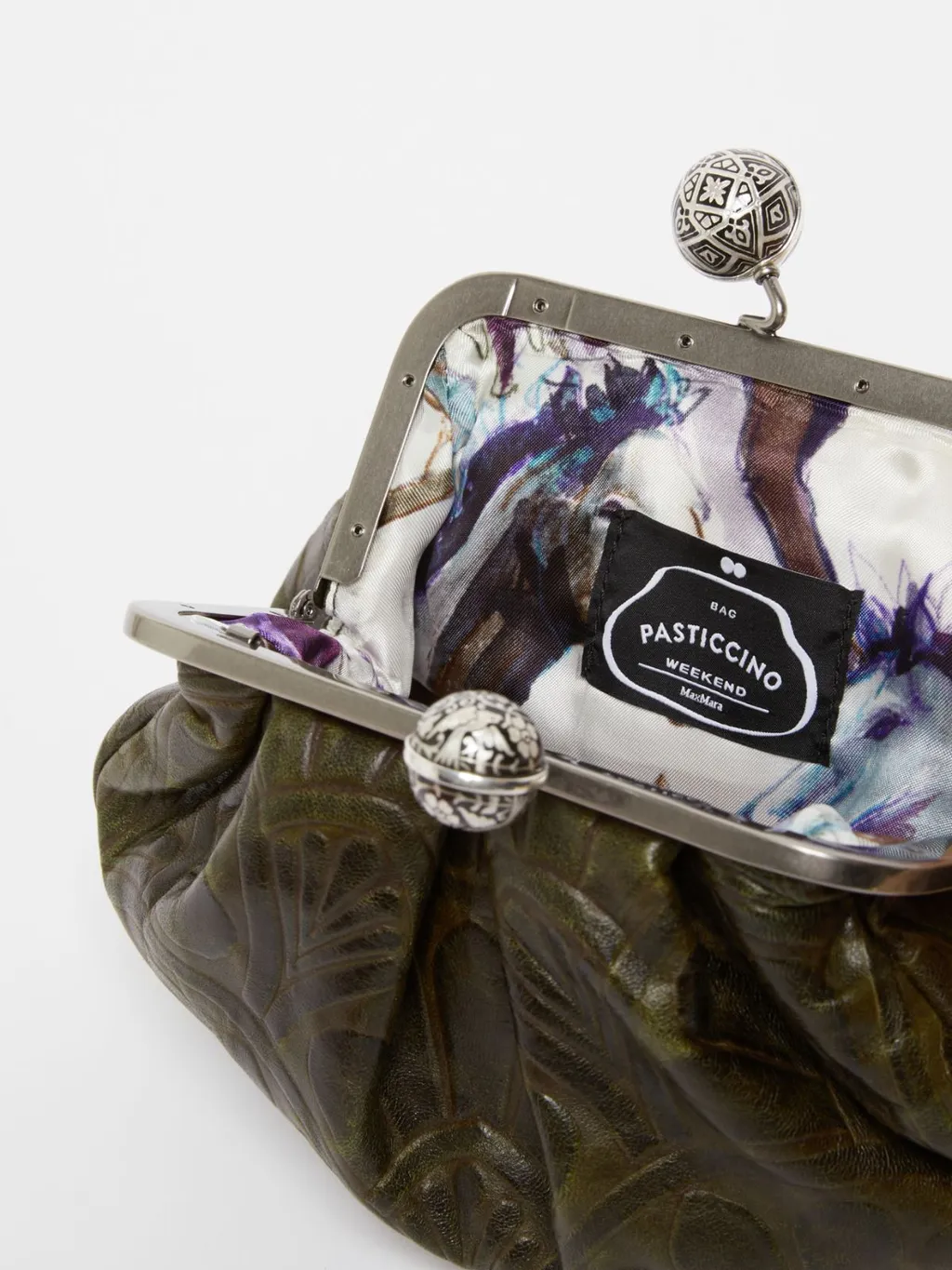 Small Smooth Leather Pasticcino Bag