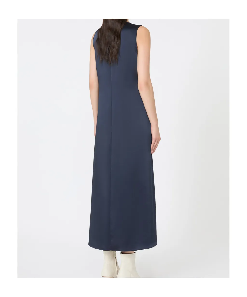 Flowing Satin Dress