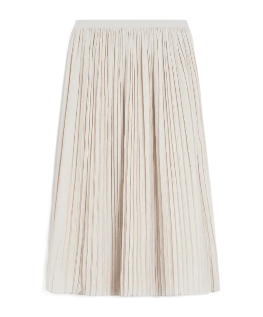 Crepon Jersey Skirt