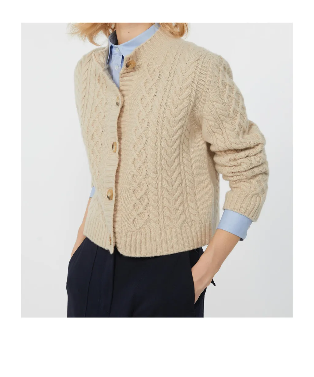 Long-Sleeved Cardigan