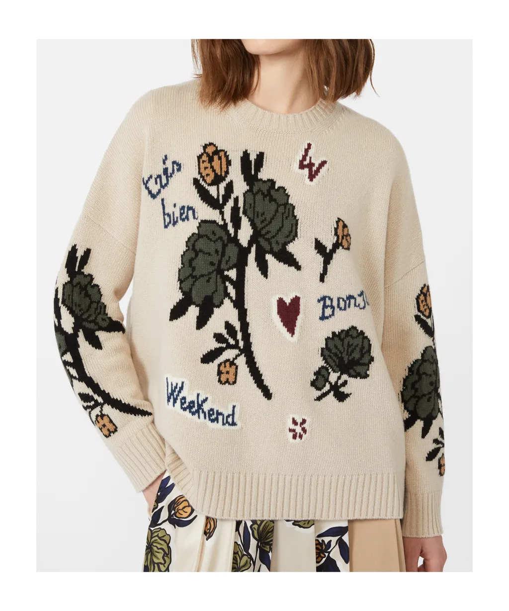 Wool Knit Oversized Jumper