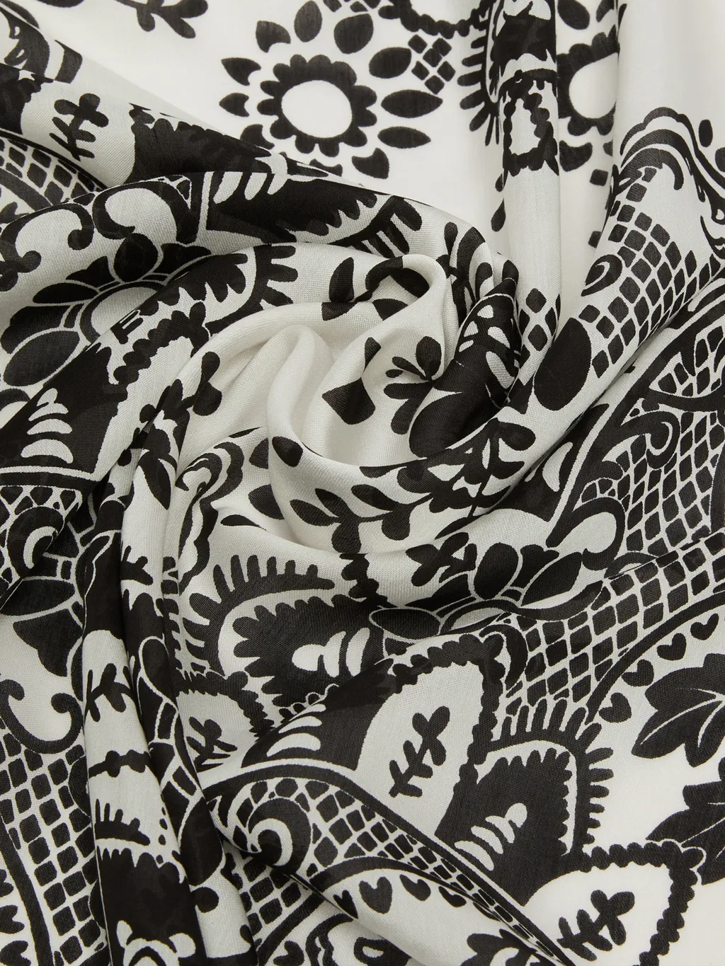 Printed Square Shawl