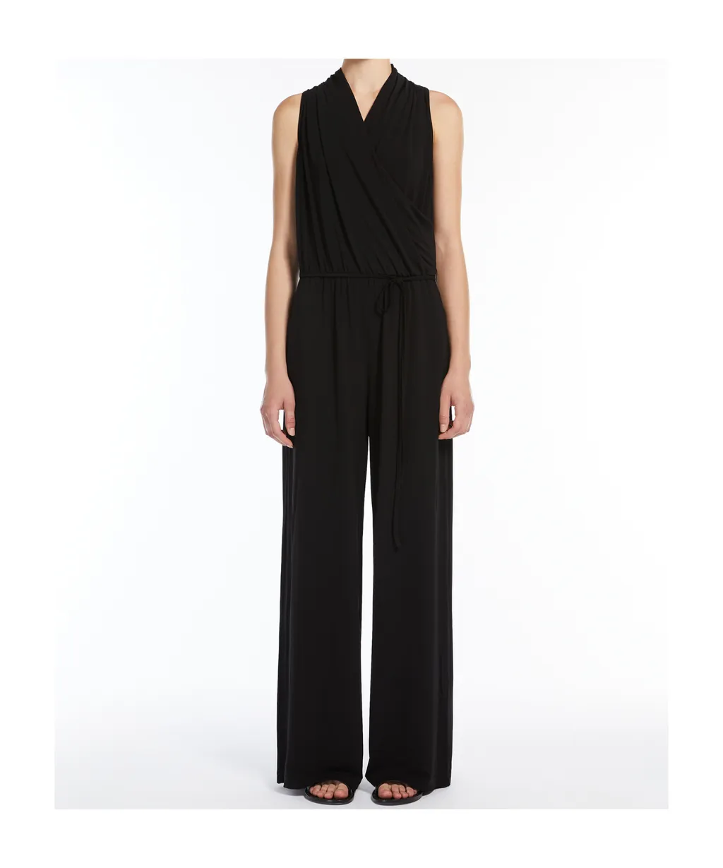 Stretch Viscose Jersey Jumpsuit