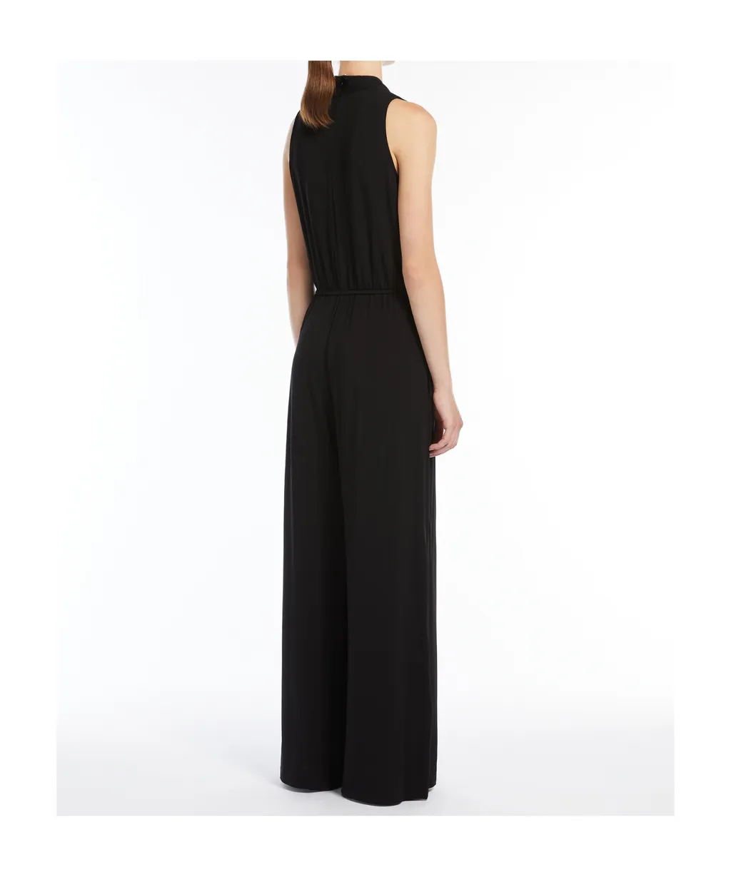 Stretch Viscose Jersey Jumpsuit