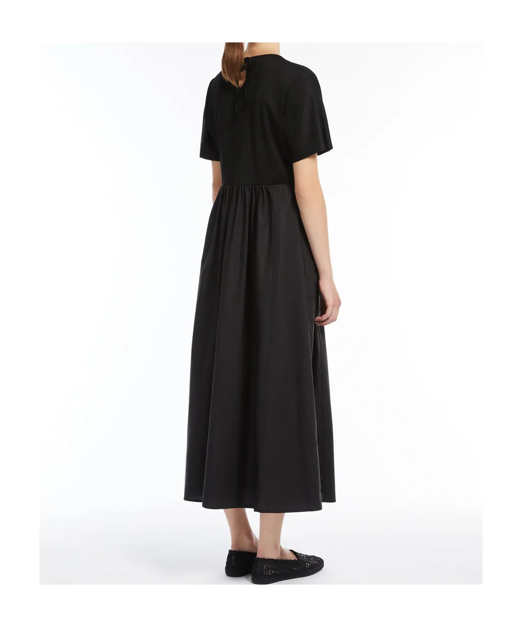 Wide Jersey Dress