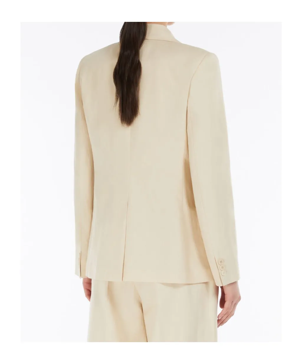 Cotton And Linen Blazer
