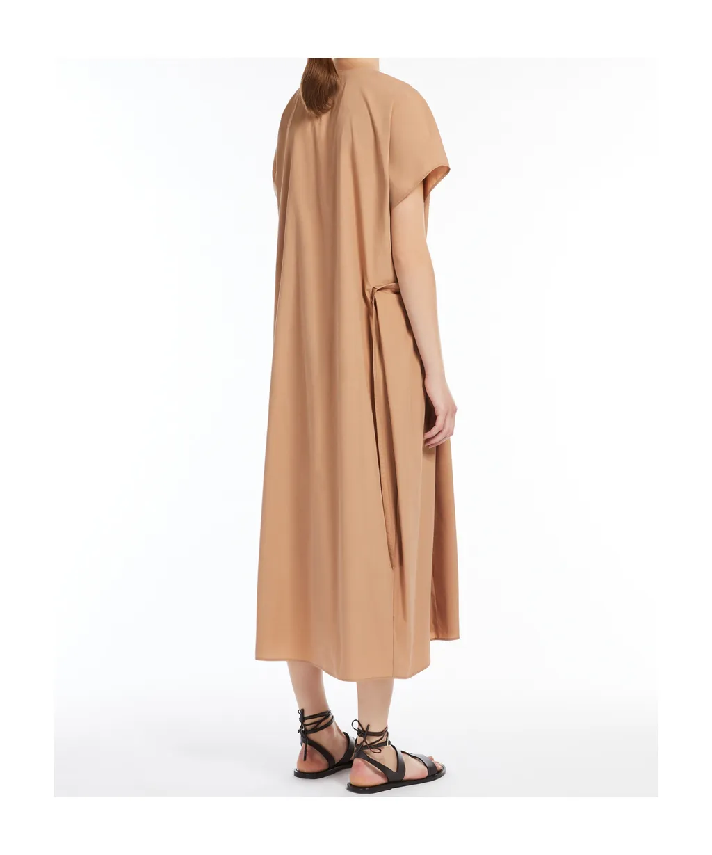 V-Neck Midi Dress