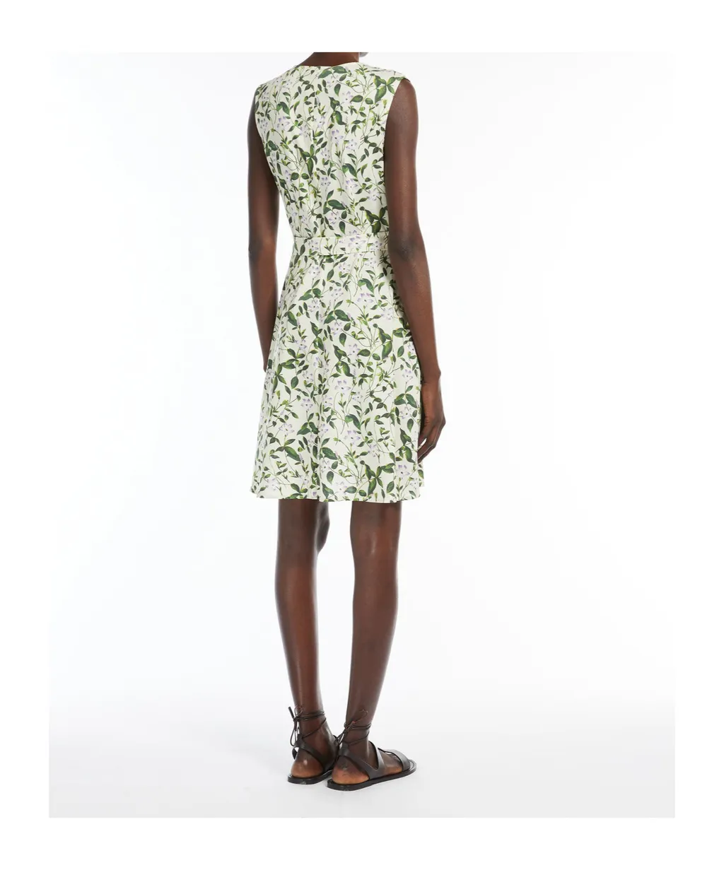 Osiris All-Over Patterned V-Neck Dress