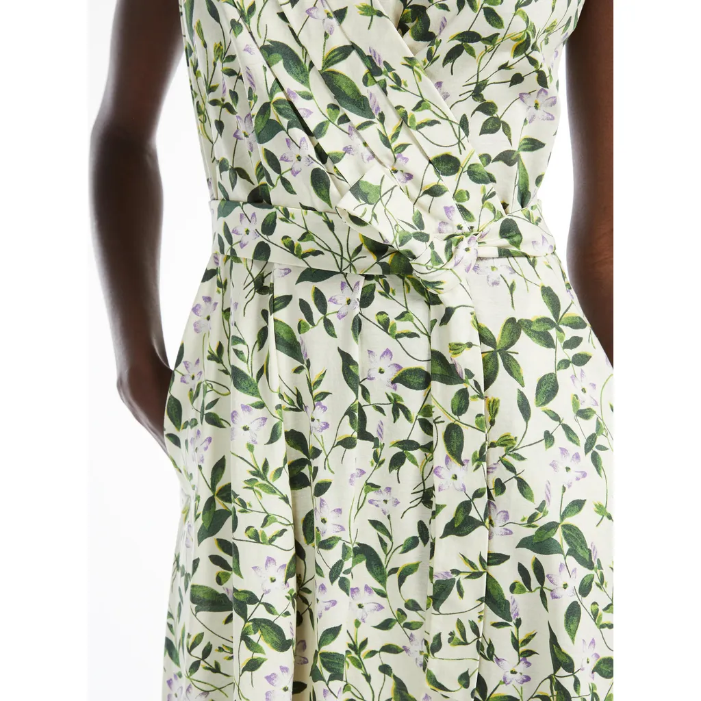 Osiris All-Over Patterned V-Neck Dress
