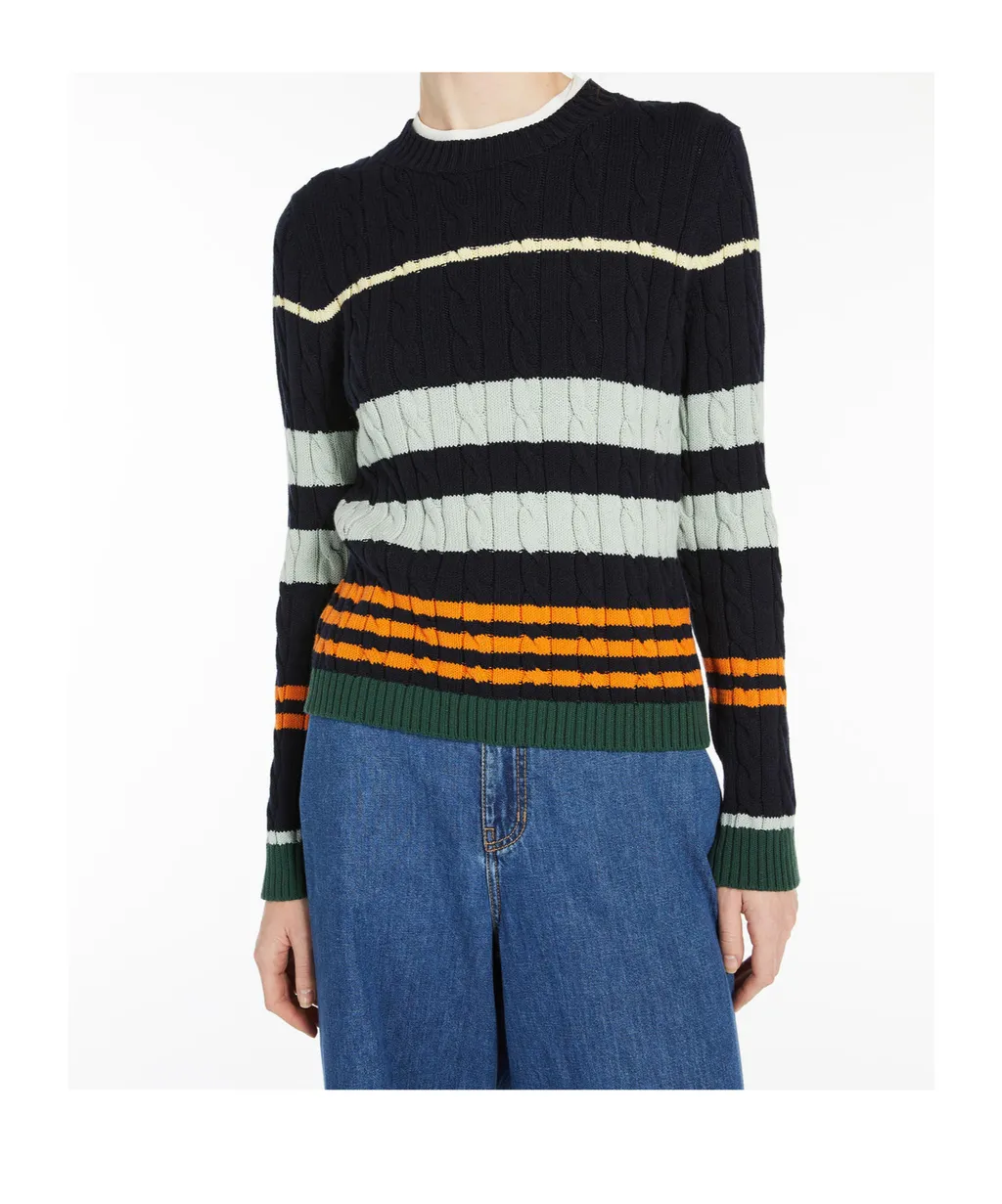 Zorro Striped Crewneck Jumper