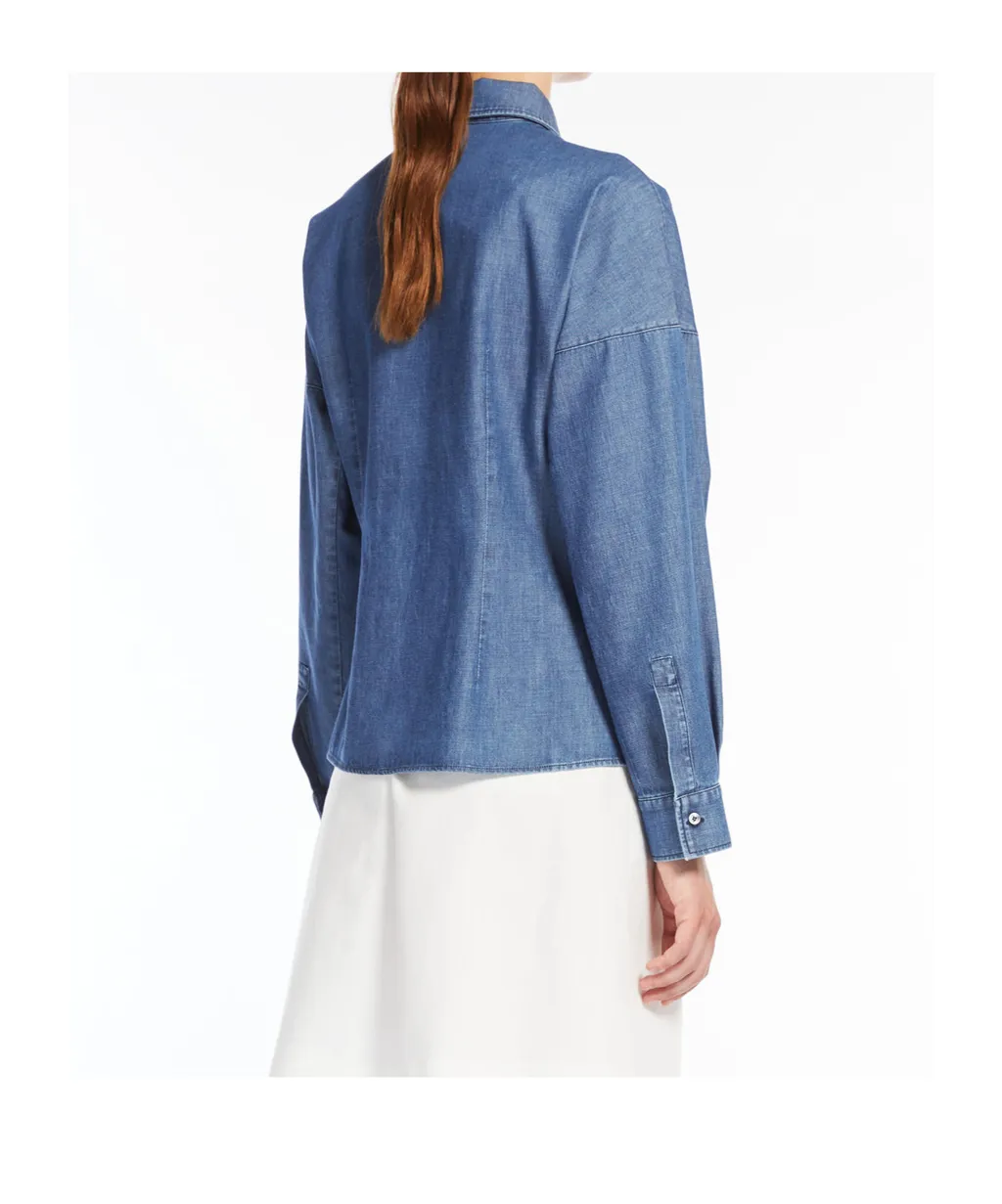 Long-Sleeved Button-Up Shirt
