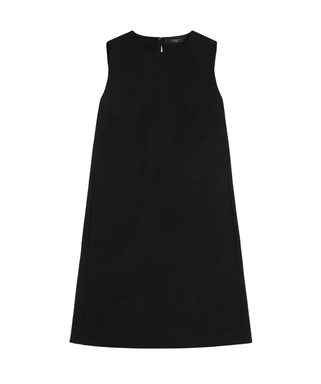 Racer Crewneck Sleeveless Dress