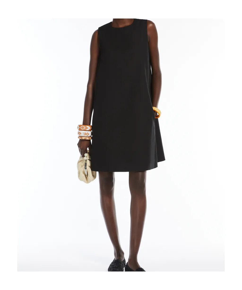 Racer Crewneck Sleeveless Dress