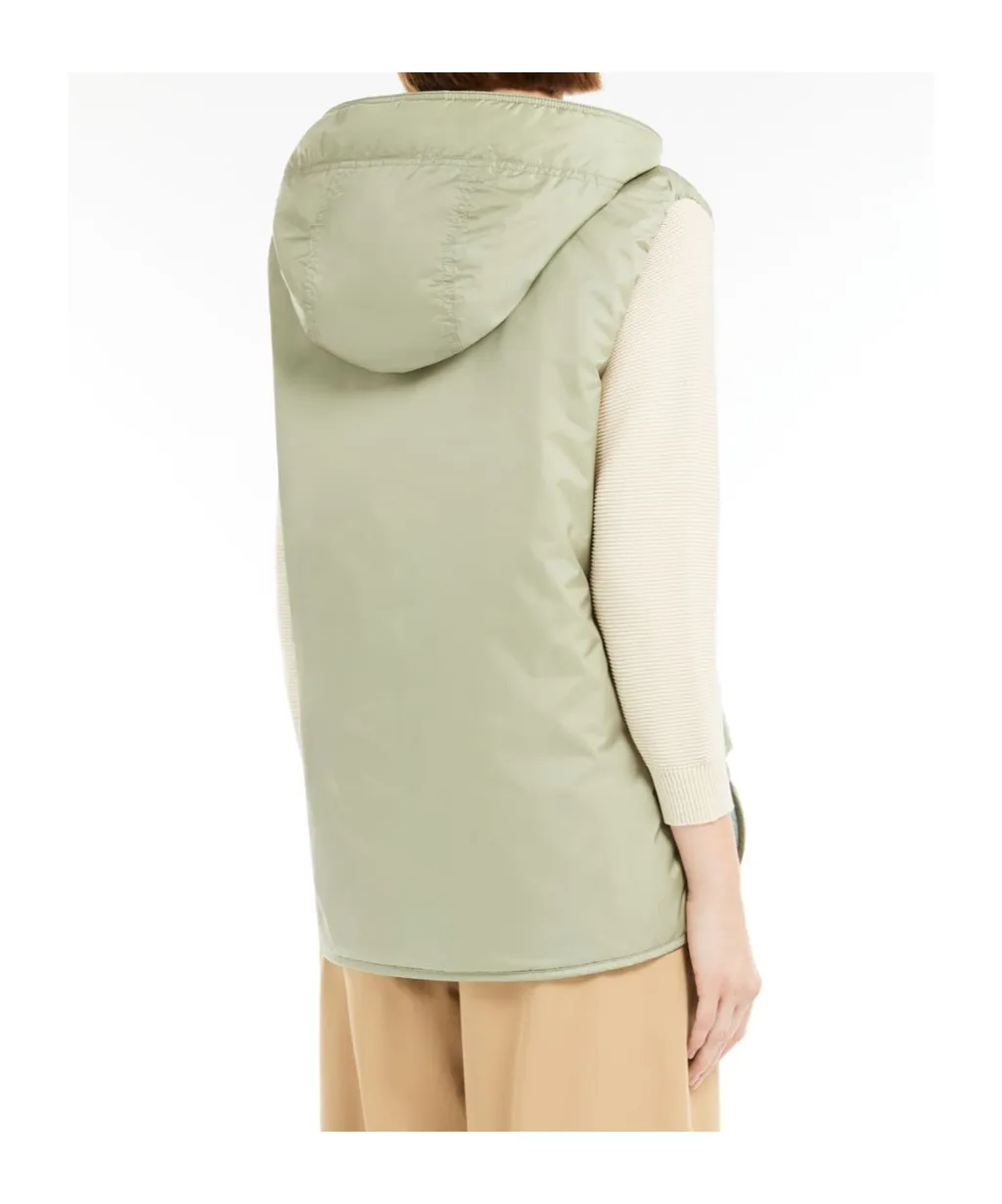 Zip-Up Drawstring Gilet