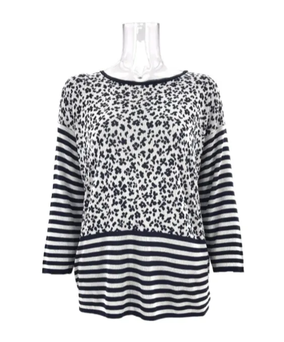 Long-Sleeved Knitted Top